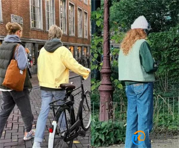 荷兰街头的漂亮路人告诉你 秋冬穿衣添点“彩色” 会更时髦洋气优质