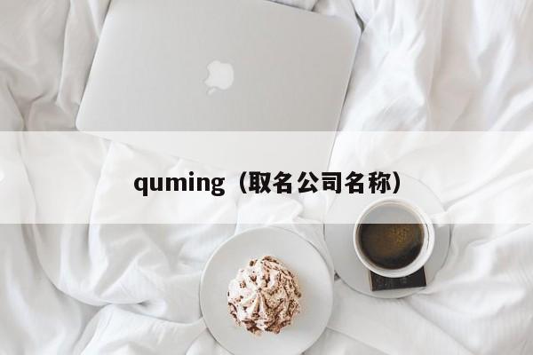 quming（取名公司名称）