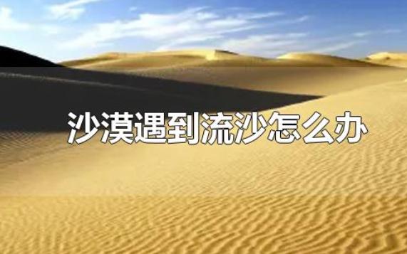 中国最美的五大沙漠是什么？沙漠遇到流沙怎么办