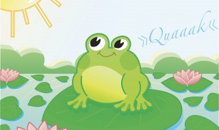 池塘的青蛙呱呱叫是什么季节