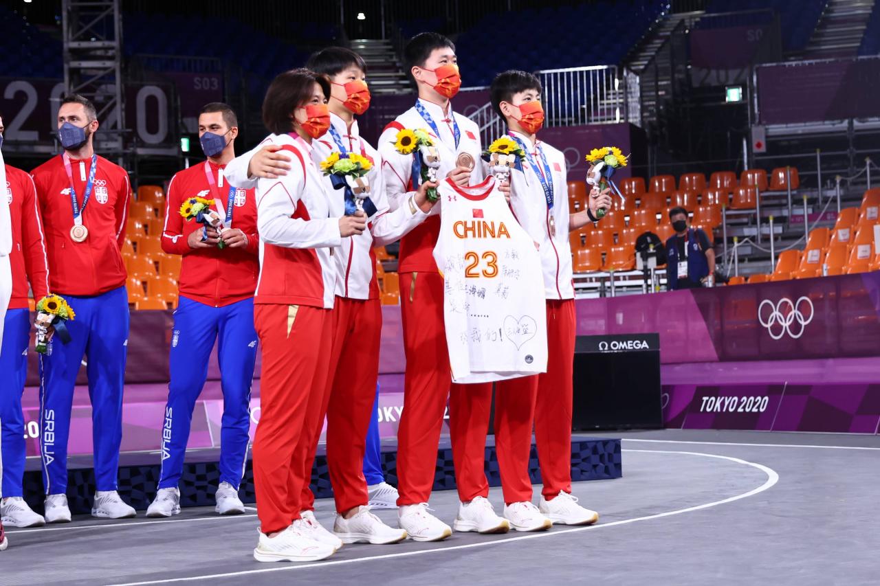 三人篮球亚洲杯中国女队摘铜