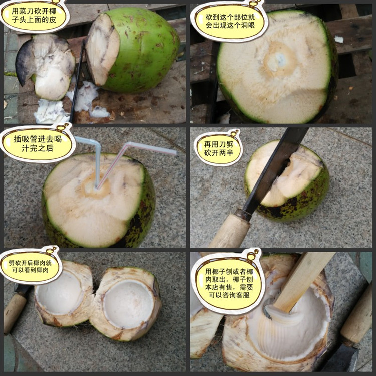 椰子肉怎么吃