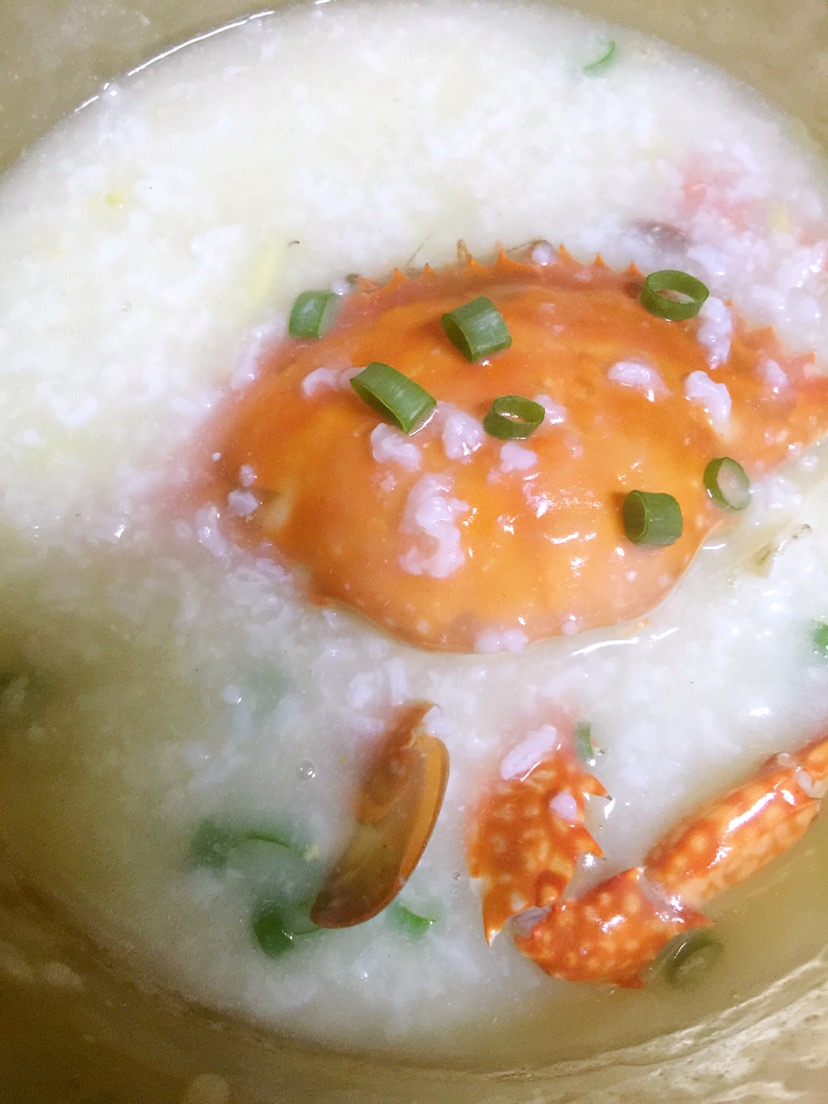 虾蟹粥的做法