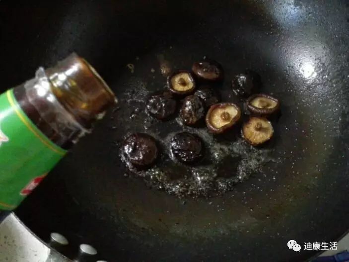 香菇油菜的做法