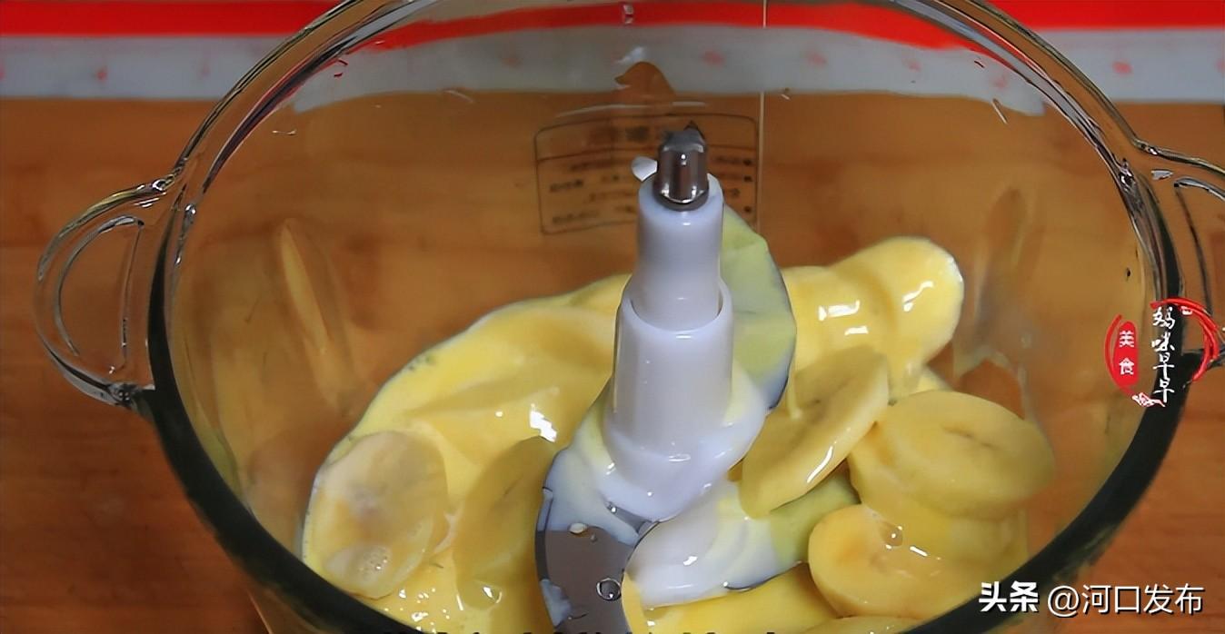 香蕉鸡蛋饼的做法