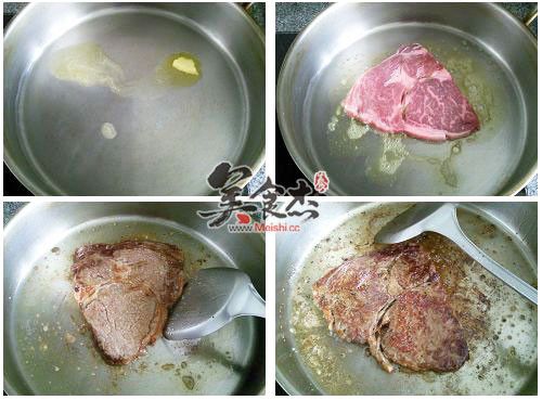 煎牛肉的做法