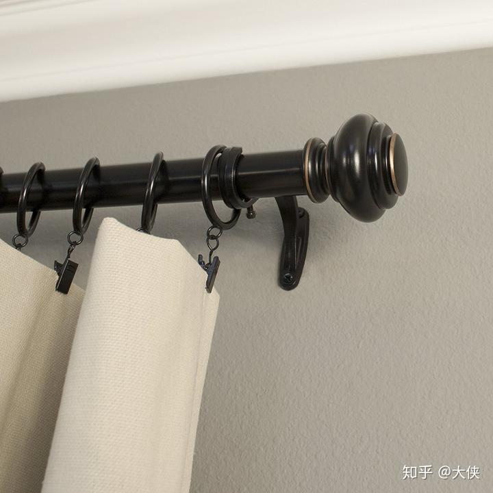 窗帘杆怎么安装